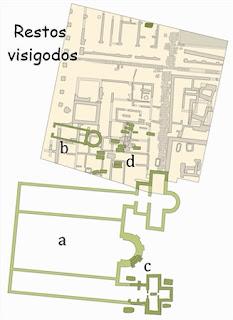 Plaza de la Almoina y sus ruinas en Valencia