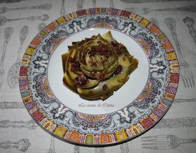 Flor de alcachofa Flor de alcachofa