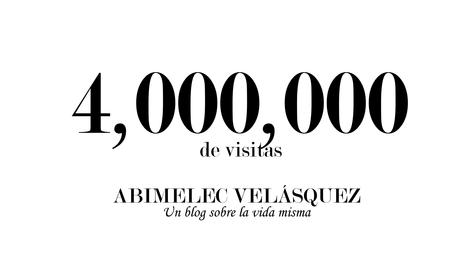 ¡4 MILLONES DE GRACIAS!