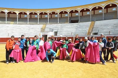 Más de 650 escolares participan en la jornada de puertas abiertas de la plaza de toros de Pozoblanco
