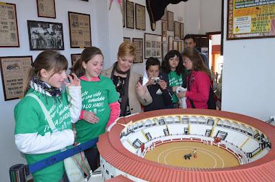Más de 650 escolares participan en la jornada de puertas abiertas de la plaza de toros de Pozoblanco