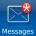 Icono de notificacion BlackBerry mensajee