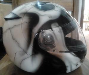 Aerografia Casco Caravela