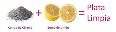limpiar la plata natural