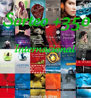 Concurso +350 del blog Mi mundo de libros