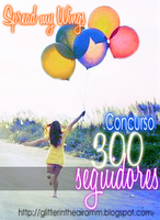 Sorteo 300 seguidores del blog Spread my wings