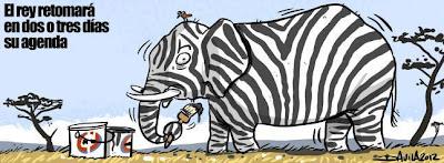 Gobierno y oposición se enfrascan y el rey vuelve al quirófano.