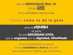 12/15M COMUNICADO ACTIVISTAS,SIMPATIZANTES E INDIVIDUALIDADES INDIGNAD@S.