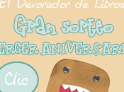 Sorteo tercer aniversario blog devorador libros