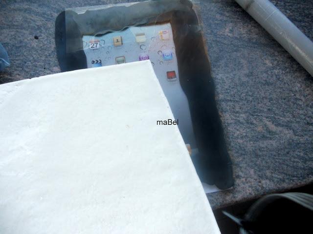 Ipad en fondant