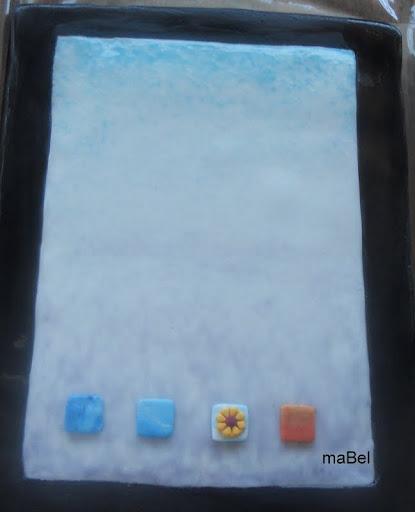 Ipad en fondant