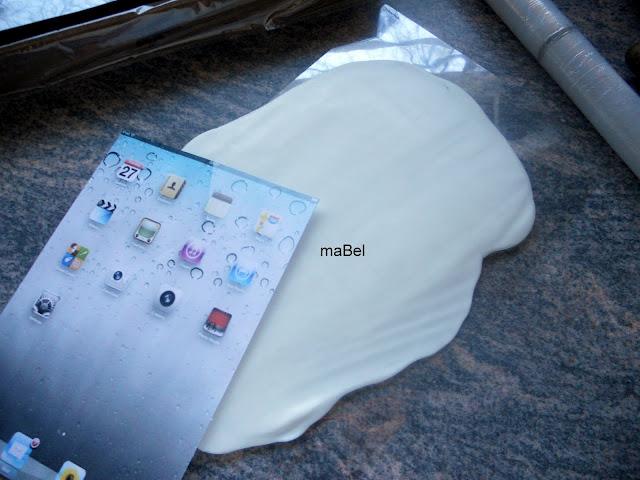 Ipad en fondant