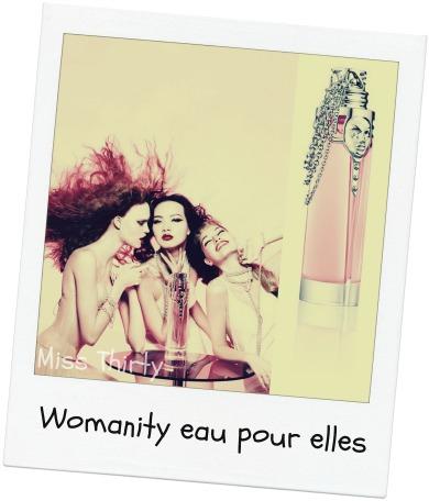 Womanity eau pour elles
