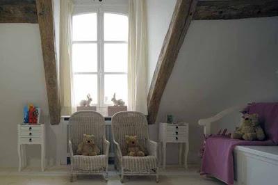 Vigas bajo Techos Rusticos