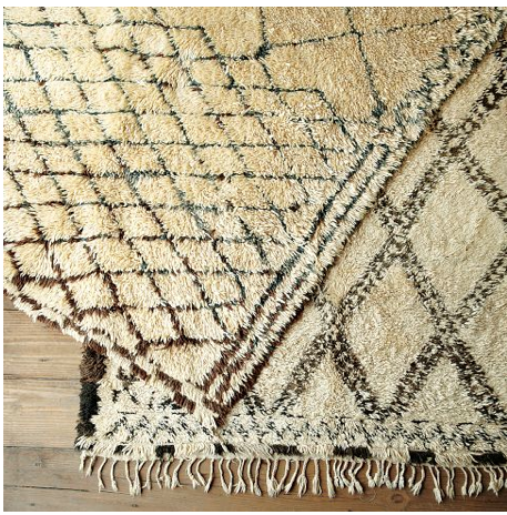Un nuevo decoicono para mi wishlist: la alfombra Beni Ouarain