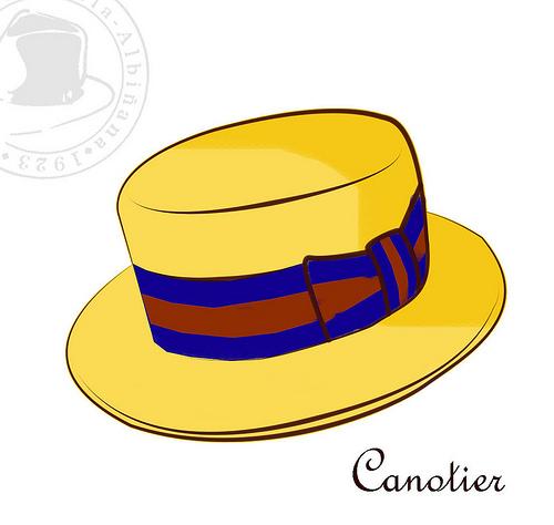 Sombrero Canotier