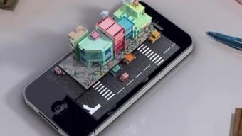 iPhone Diorama :: animación en 3D sobre un iPhone