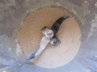 Tarta de queso, miel y nueces