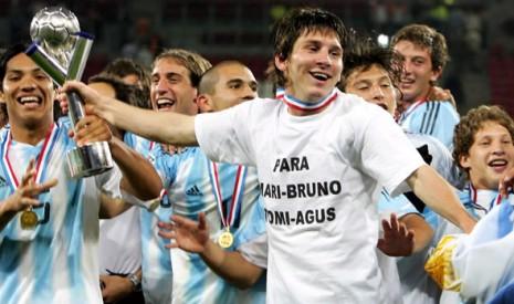 Camadas históricas: Países Bajos 2005 – Messi y diez más