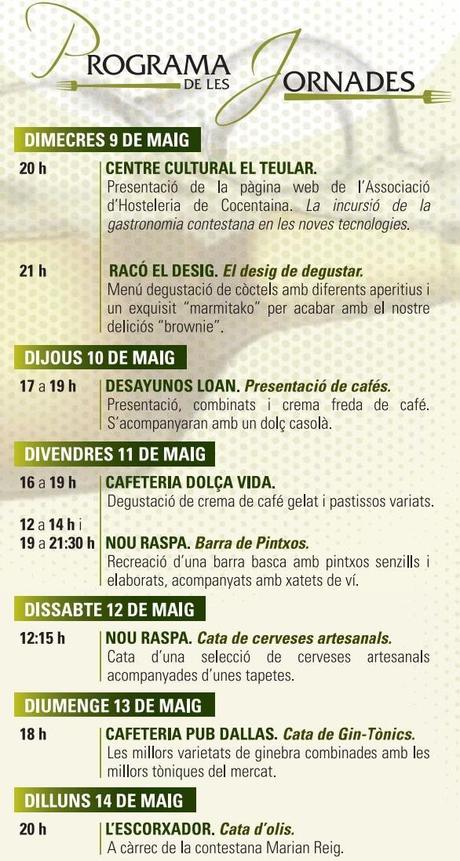 Cocentaina. VII Jornadas Gastronómicas Fira de Totos Sants 2012