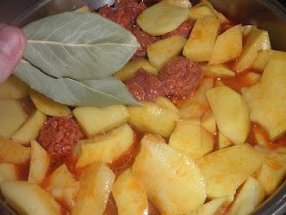 Patatas a la riojana Patatas a la riojana