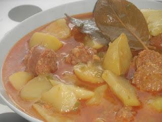 Patatas a la riojana Patatas a la riojana