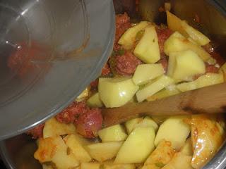 Patatas a la riojana Patatas a la riojana