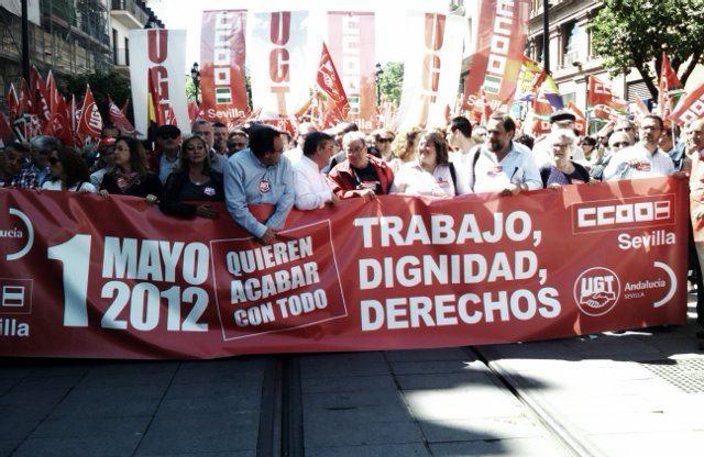 El 1 de mayo en Sevilla con la resaca de la Feria