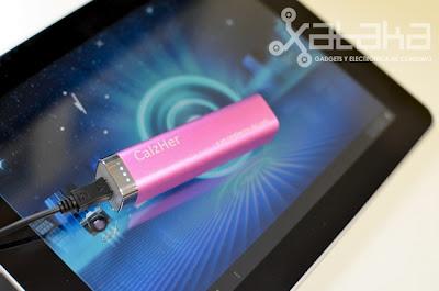 CaizHer, una batería externa para tu smartphone