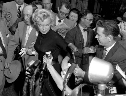 Conferencia de prensa del Divorcio de Marilyn Monroe (1954)