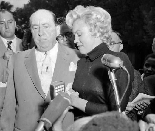 Conferencia de prensa del Divorcio de Marilyn Monroe (1954)