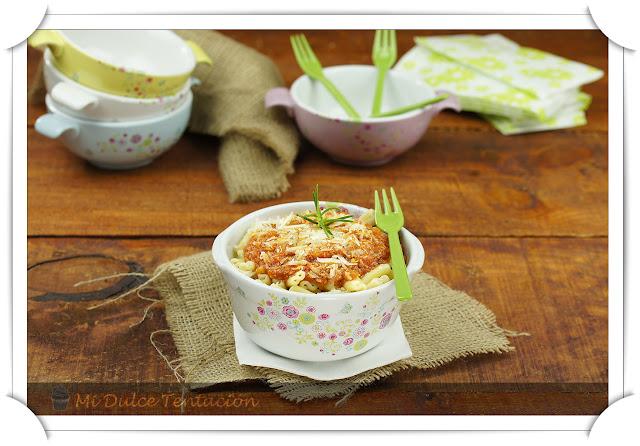Macarrones con Salsa de Tomate Especiada