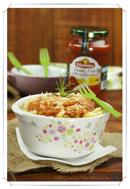 Macarrones con Salsa de Tomate Especiada