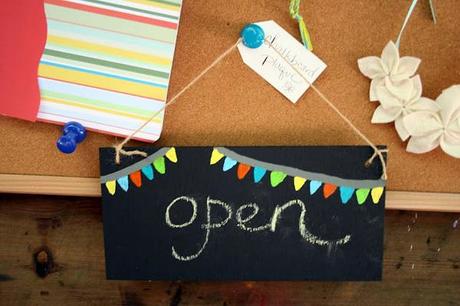 pizarras para decorar fiestas