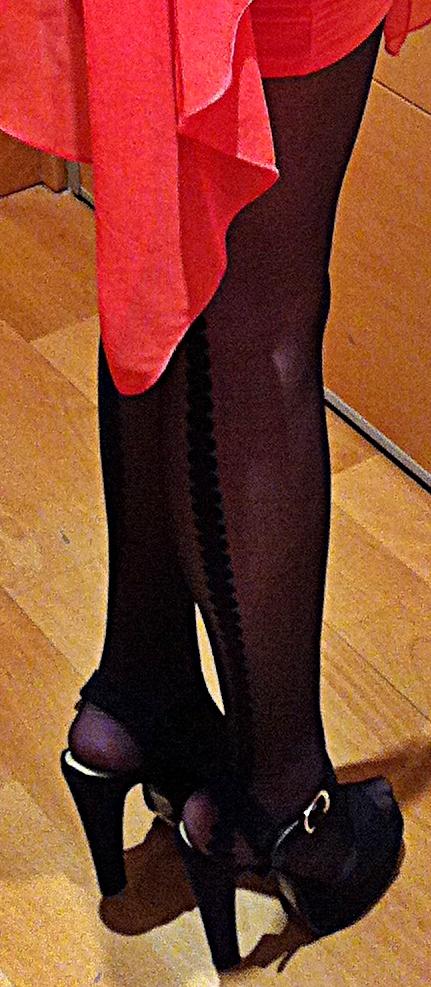 coral dress