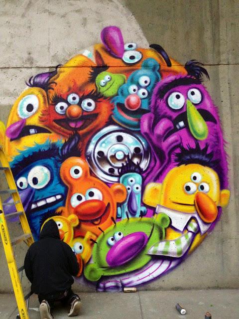 El mejor arte urbano de Abril 2012