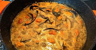 Mejillones al curry