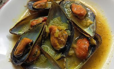Mejillones al curry
