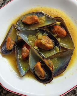 Mejillones al curry