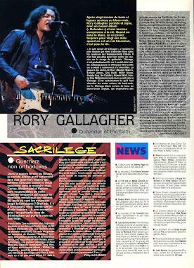 20/10/1987 Rory Gallagher. Defensor de la fé.