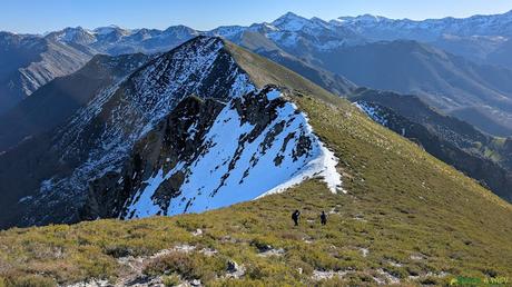 El RETRIÑÓN desde FELECHOSA, Aller Llegando al Collado la Muezca