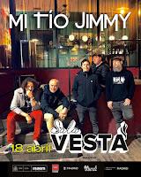 Concierto de Mi Tío Jimmy en la Sala Vesta de Madrid