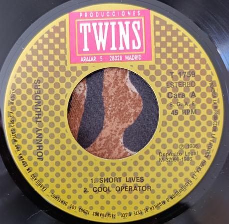 Johnny Thunders -Short Lives 7
