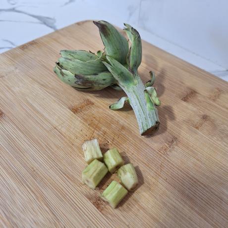 Tortilla de alcachofas
