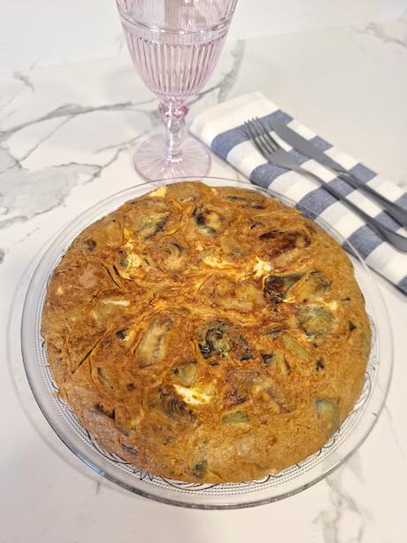 Tortilla de alcachofas
