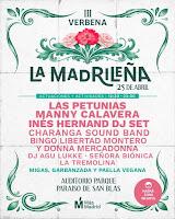 Programación de la edición 2026 de la Verbena La Madrileña