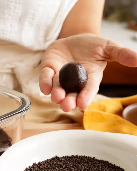 dar forma al brigadeiro