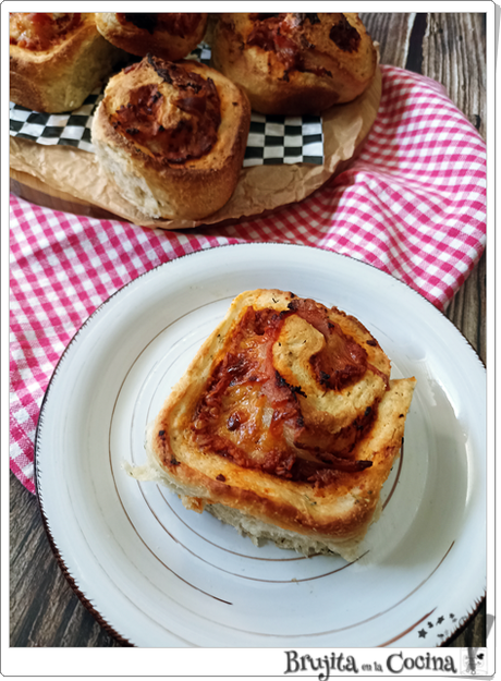 Rollos de pizza