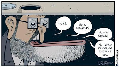 La amnesia y la trituradora de Rajoy.