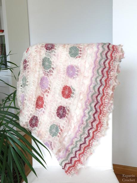 Chal de mohair